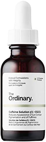 the ordinary caffeine solution for face