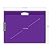 LapGear Clipboard Lap Desk - Purple - Fits up to 15.6 Inch laptops - Style No. 45112
