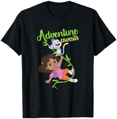Amazon.com: Dora (2024) Dora and Map Logo T-Shirt : Clothing