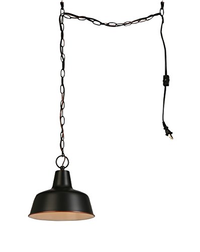 Design house 579319 mason 1 swag light, 10", oil r…