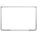 24x36 White Melamine Dry Erase Board with Aluminum Frame and Marker Tray