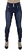 Style M1213– Colombian Design, High Waist, Butt Lift, Levanta Cola, Skinny Jeans in M. Blue Size 11