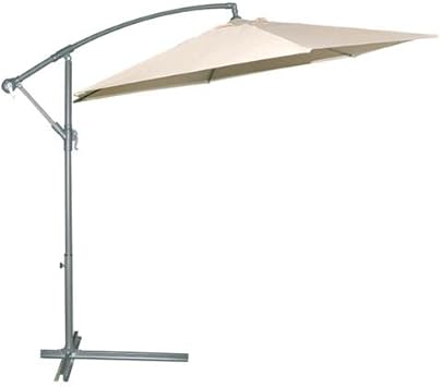 Amazon.de: CAPALDO Sonnenschirm aus Aluminium seitliche beige