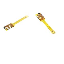 2 Pack Dual SIM Card Nano SD Adapter Converter