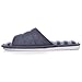 Memorygou Cozy Womens/Mens Home Slippers, Memory Foam Casual Indoor Outdoor Shoes with Open-Toe, Grey, 11-Oct
