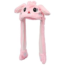 Hopearl Kitty Hat with Ears Moving Jumping Pop Up