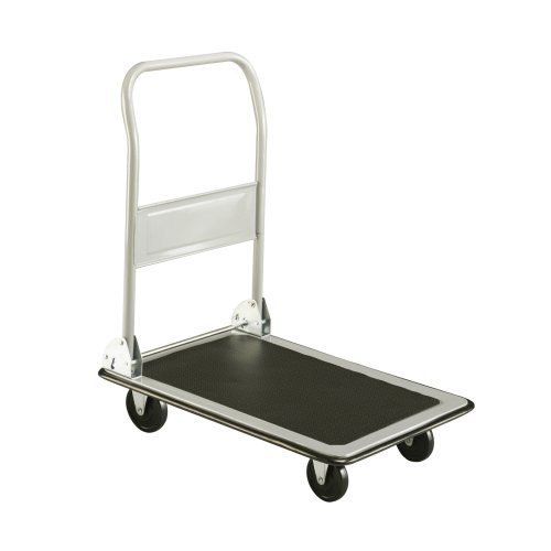Safco Products 4063 Tuff Truck Large Platform Utility Hand Truck, Gray