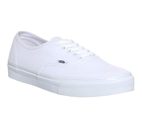 Vans Unisex Classic Authentic Skate Shoe True White 12 D(M) US