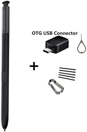 SPEN for Galaxy Note9 Pen,Stylus Touch S Pen for Samsung Galaxy Note 9 (Without Bluetooth Control) & Tips & Tool with OTG - C Type Adapter&Eject Pin (Black)