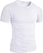 Kleinert's Mens Sweat-Proof Crew Neck Undershirts with Underarm Shields Sewn-In