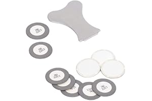 OVAQUIXI Ultrasonic Humidifier Replacement Piezo Ceramic Disc Ring 10-Pack, DIY Mist Maker Atomizer Replacement Kit (for 1.7M