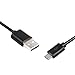 InkoTimes Short Micro USB Cable 8 Inch USB 2.0 A-Male to Micro B Charge and Sync Cable (4 Pack) (Black)
