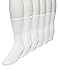 No nonsense Men's Cushion Crew Socks (6 Pack) ,White,Sock Size: 10-13/Shoe Size: 6-12