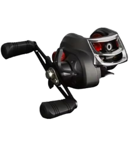 Daiwa MF100THS Megaforce THS Baitcasting, com Twitchin' bar, preto