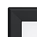 SnapeZo Poster Frame 36x48 Inches, Black 1.7 Inch Aluminum Profile, Front-Loading Snap Frame, Wall Mounting, Wide Series