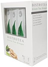 Bistrotea Green Tea Ginger x 32 Tea pods - Premium Grade Ceylon Tea Leaves - T Box