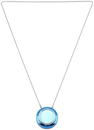 AROMAWELL Necklace Air Purifier Mini USB Stainless Portable Personal Wearable Necklace Negative Ionizer Anion Air Cleaner Air Freshener