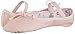 Bloch girls Bloch Girl's Bunnyhop Full Sole Leather Ballet Slipper/Shoe dance shoes, Pink, 13 Wide Little Kid US