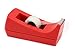 EasyPAG Desk Tape Dispenser for Tapes Within 1.0 Inch,Red