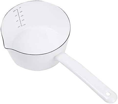 ミルクポット15cm和風エナメル食品サプリメントポットシングルハンドルポットヌードルポット1 2l Zhangaizhen