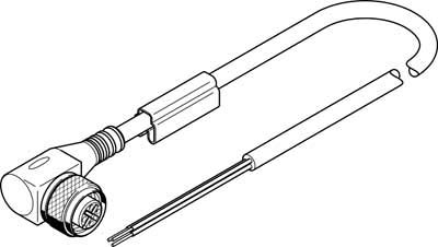 Festo 567844 Model NEBU-M12W5-K-5-LE5 Connecting Cable