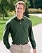 Mens Pima Pique Long-Sleeve Polo