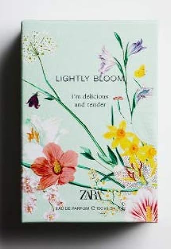 ZARA LIGHTLY BLOOM 100 ML INCLUDES NOTES OF LOTUS FLOWER PEONY AND