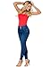 Laty Rose 2016 Jeans Colombianos Levanta Cola Blue Denim Butt Lifter Jeans  Intense Blue 9