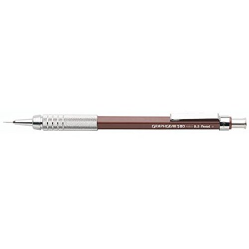 Pentel GraphGear 500 Automatic Drafting Pencil Brown (PG523E)