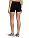 Danskin Women's Five Inch Bike Short, Black, Large