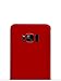 Samsung Galaxy S8 PLUS Case Anti-Scratch Thin Hard Cover Suntechor Shockproof PC Protective Case (Red 2)