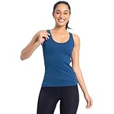 ayaecofashion Women's Organic Pima Cotton Tank Top | Natural Blue/XS