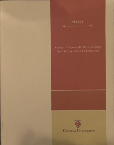 Practical Research: Survey of Research Methodology for Human Services Learners