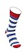 Look My Socks Mens Luxury Fashion Fun Socks Soft and Comfortable 5-pair Cotton Casual (Multicolor)