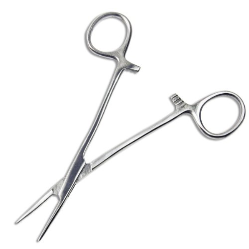 SE - Forceps - Straight, Stainless Steel, 5in. - 650FS