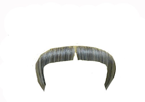 2016 (Lt Gray) Zapata Human Hair Mustache