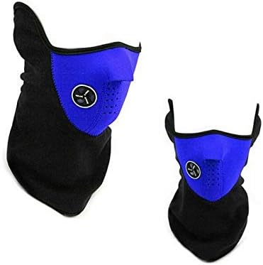 Fleece mask Snood/Scarf Neck Warmer Breathable Blue Keep Warm