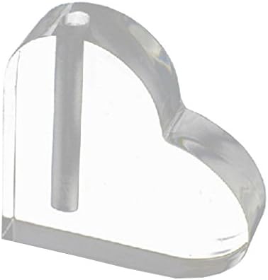 Lovingmei 24k Gold Long Stem Strim Rose Display Stand - Clear Acrylic Love