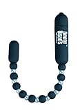 Pure Love Flexible Vibrating Anal Beads with 7 Functions, Grey Color, Adult Sex Toy