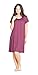 Savi Mom Nursing Nightgown USA Made Breastfeeding Pumping mom's fav! Lounge Dress Delivery Gown