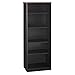 Bush Business Furniture Series A Collection 26W 5 Shelf Bookcase in Hansen Cherry