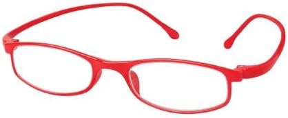 Reading Glasses - Hang Aroundz Oval Red +1.25