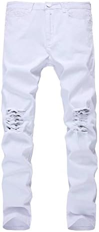 EMAOR Men's Distressed Destroyed Skinny Denim Jeans Pants Trousers