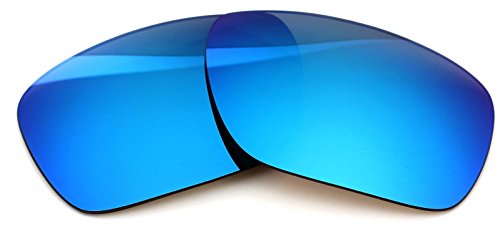 Polarized Ikon Iridium Replacement Lenses For Costa Del Mar Blackfin Sunglasses - Ice Mirror