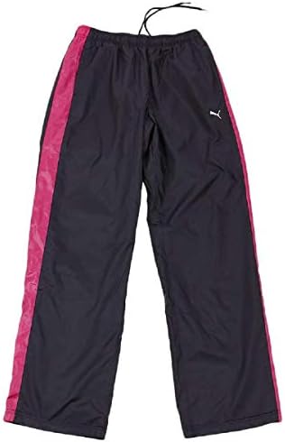 Puma 裏トリコット ウーブン ウインドブレーカーパンツ ロングパンツ レディースo 限定タイムセール 国内正規品 ウォームアップウェア ウエスト68 72cm グレーネイビー