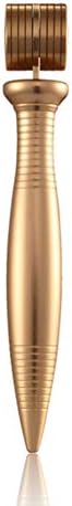 YSZDM Derma Roller, Micro Needle Roller For Skin Internal Regeneration Anti Ageing Wrinkle Cellulite Scar Stretch Mark Treatment,Yellow,1.5mm