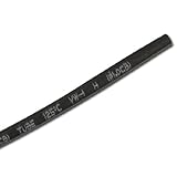 uxcell® Black 1mm Dia. 2:1 Heat Shrink Tubing Tube Wire Wrap Cable Sleeve 1M