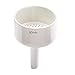 StonyLab Porcelain Buchner Funnel 80mm, Porcelain Buchner Filter Funnel OD 8cm ID 7.4cm for Laboratory