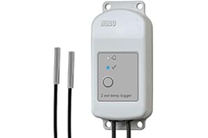 Onset HOBO MX2303 Weatherproof Bluetooth Dual Temperature Data Logger w/ External Sensors