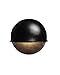 12 Pack Malibu 8301-9400-12 Surface Deck Step Path Lights, Round, Cast Metal, 7 Watt, Black Finish BY MALIBU DISTRIBUTION